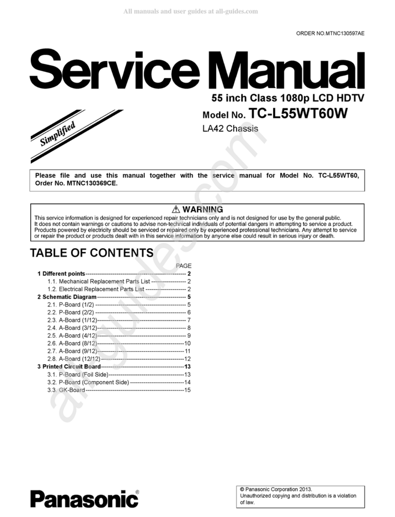 Panasonic TC-L55WT60W User manual