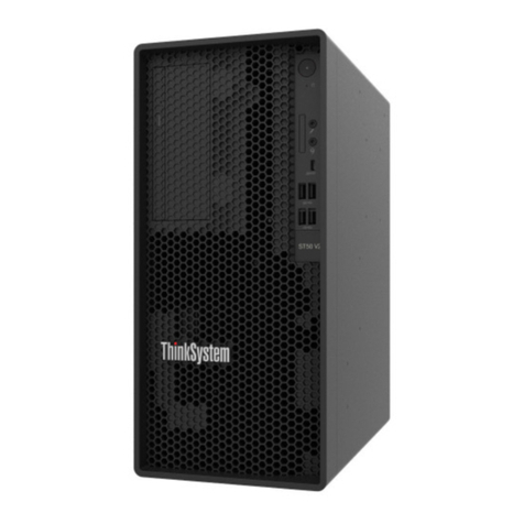 Lenovo ThinkSystem ST50 V2 User manual Lenovo ThinkSystem ST50 V2 User manual