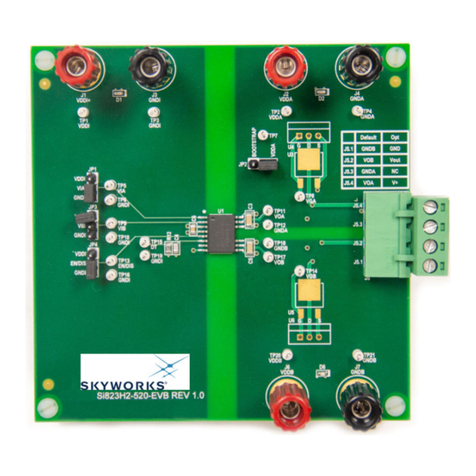 Skyworks Si823H-EVB Series User manual