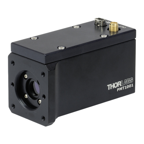 THORLABS PMT1000 Series User manual