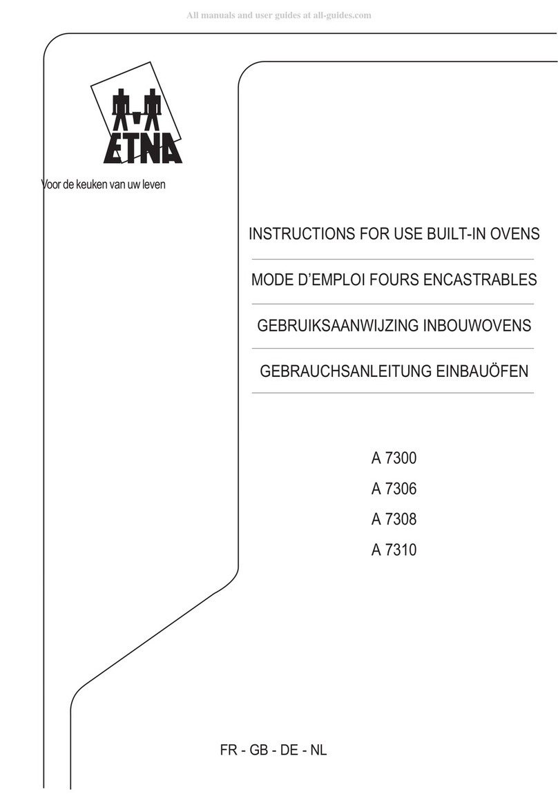 ETNA A 7300 Instructions for use