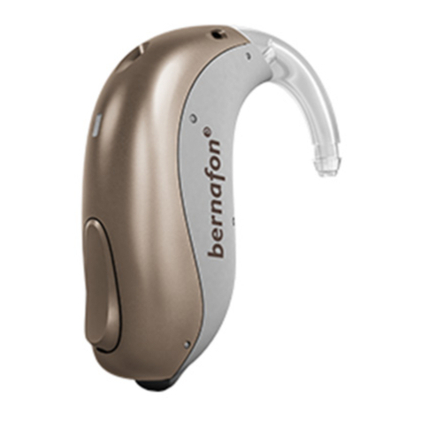 Bernafon Alpha miniBTE T User manual