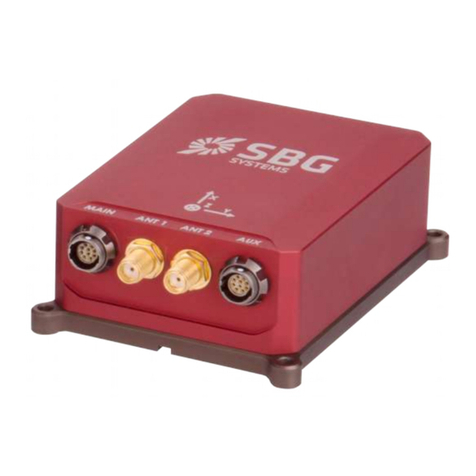 SBG Systems ELLIPSE 2 AHRS Hardware manual SBG Systems ELLIPSE 2 AHRS Hardware manual
