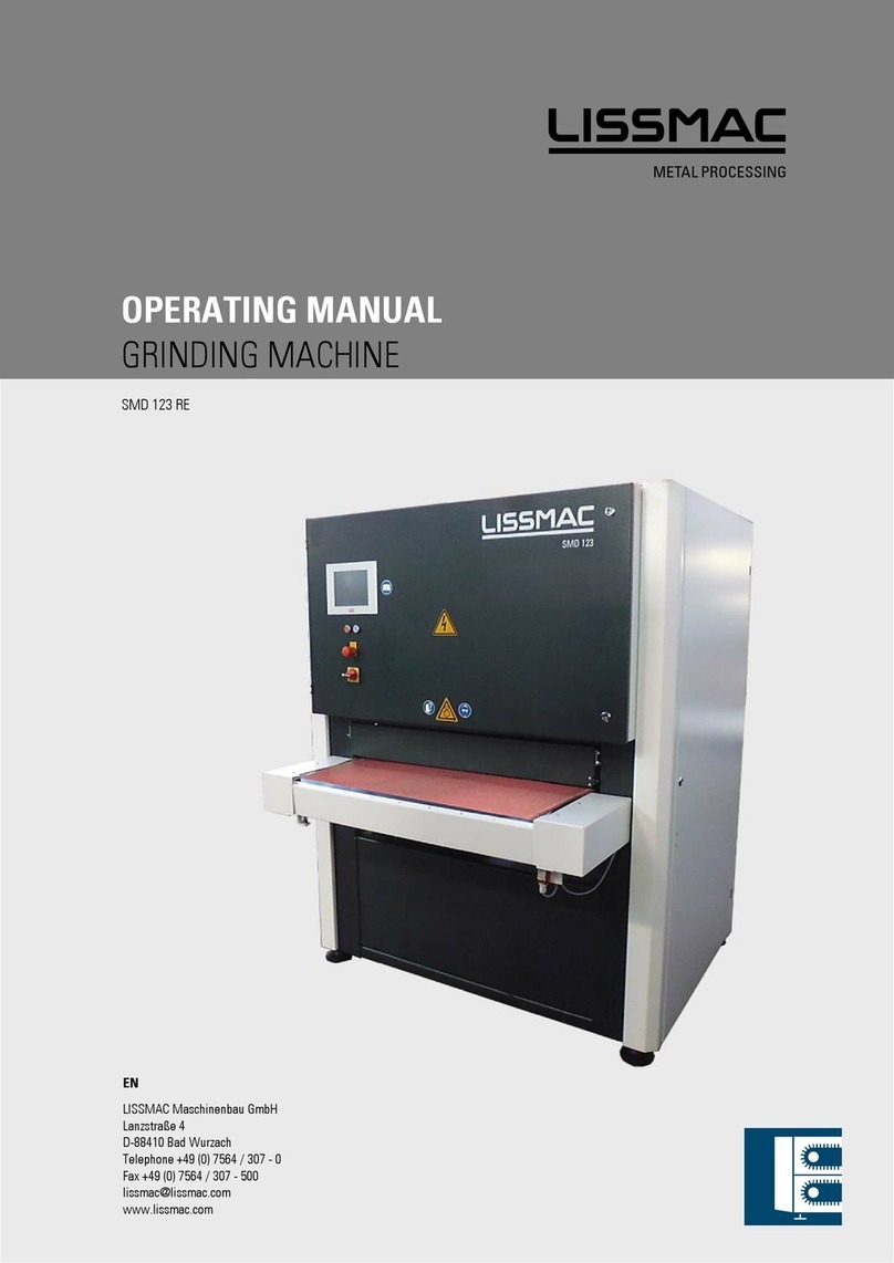 Lissmac SMD 123 RE operating manual