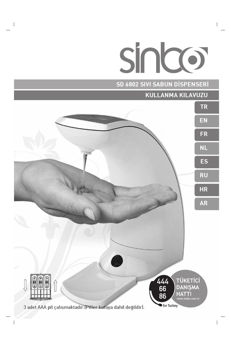 Sinbo SD 6802 User manual