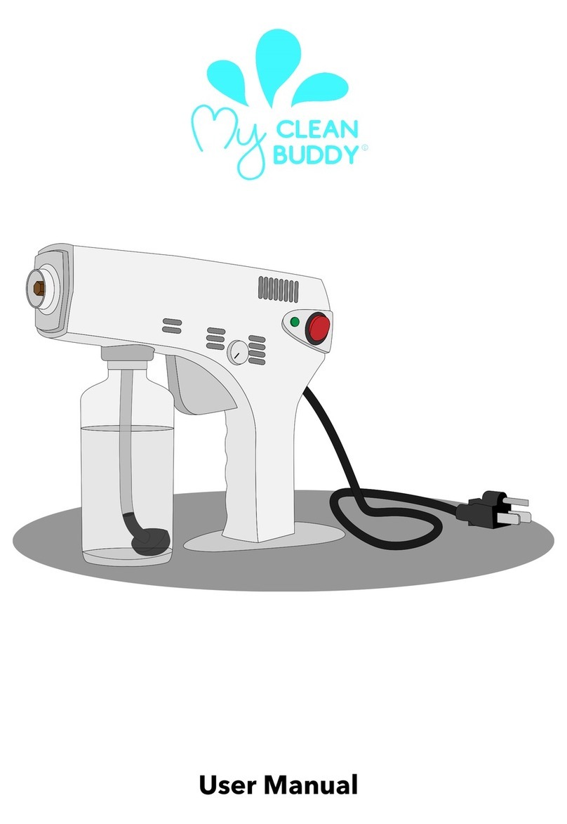 My Clean Buddy PW018 user manual