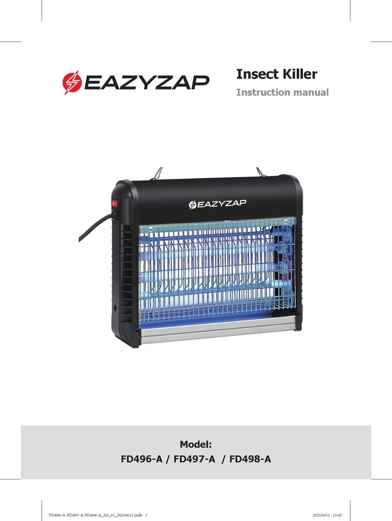 Eazyzap FD496-A instruction manual
