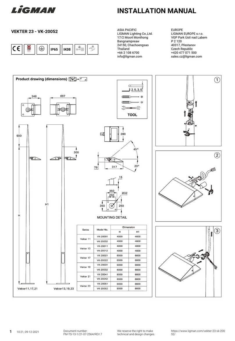 LIGMAN Vekter 11 Series User manual