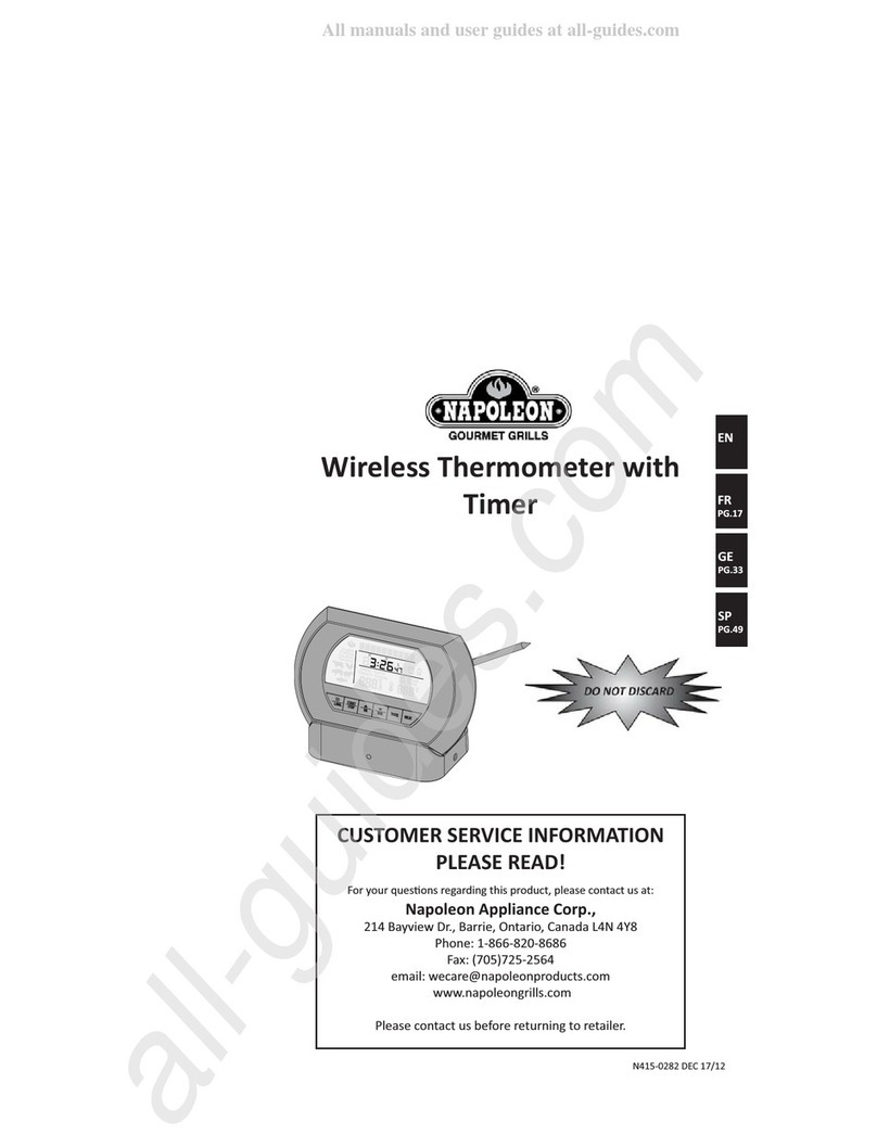 Napoleon IC6008 User manual