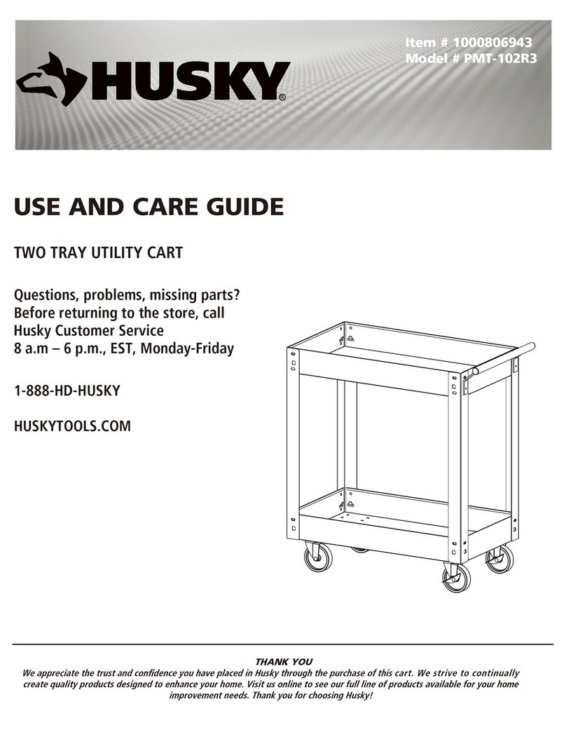 Husky PMT-102R3 Use and care guide