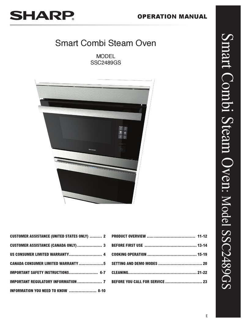 Sharp SSC2489GS User manual