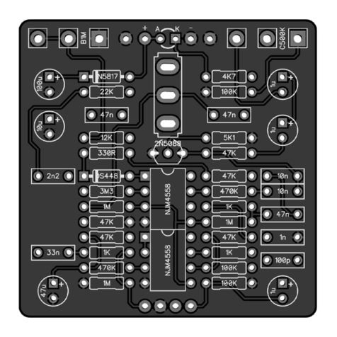 PedalPCB Duck Box Filter Wiring diagram