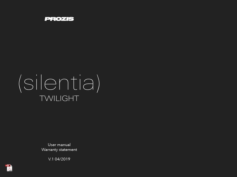 PROZIS Silentia Twilight user manual