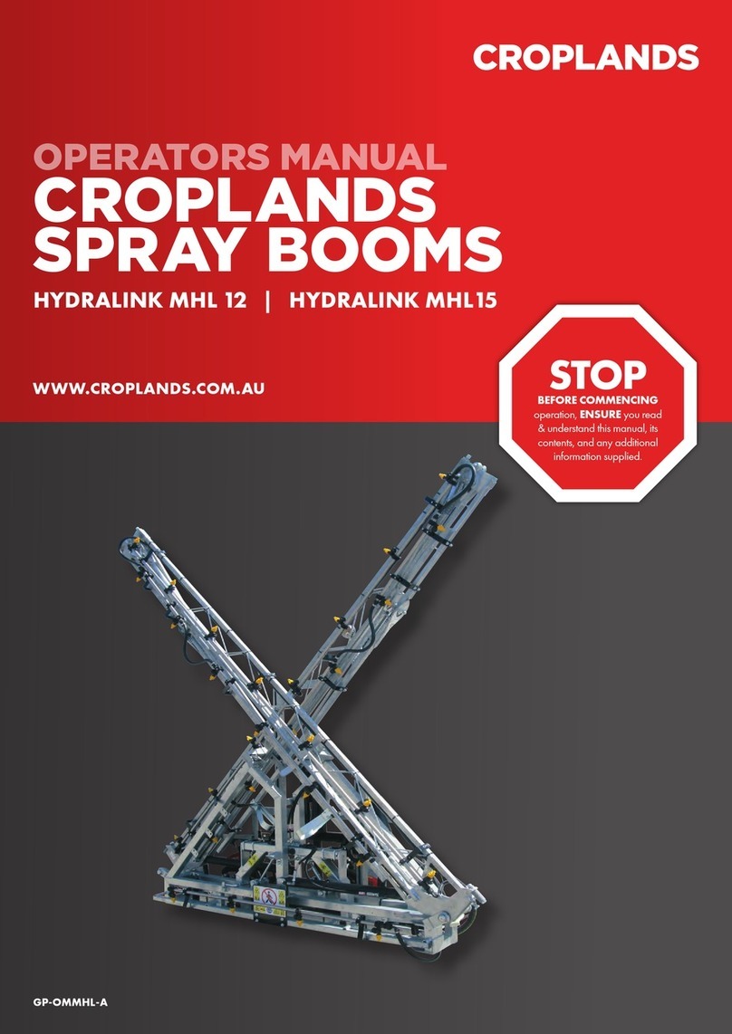 Croplands MHL12 Operator's manual