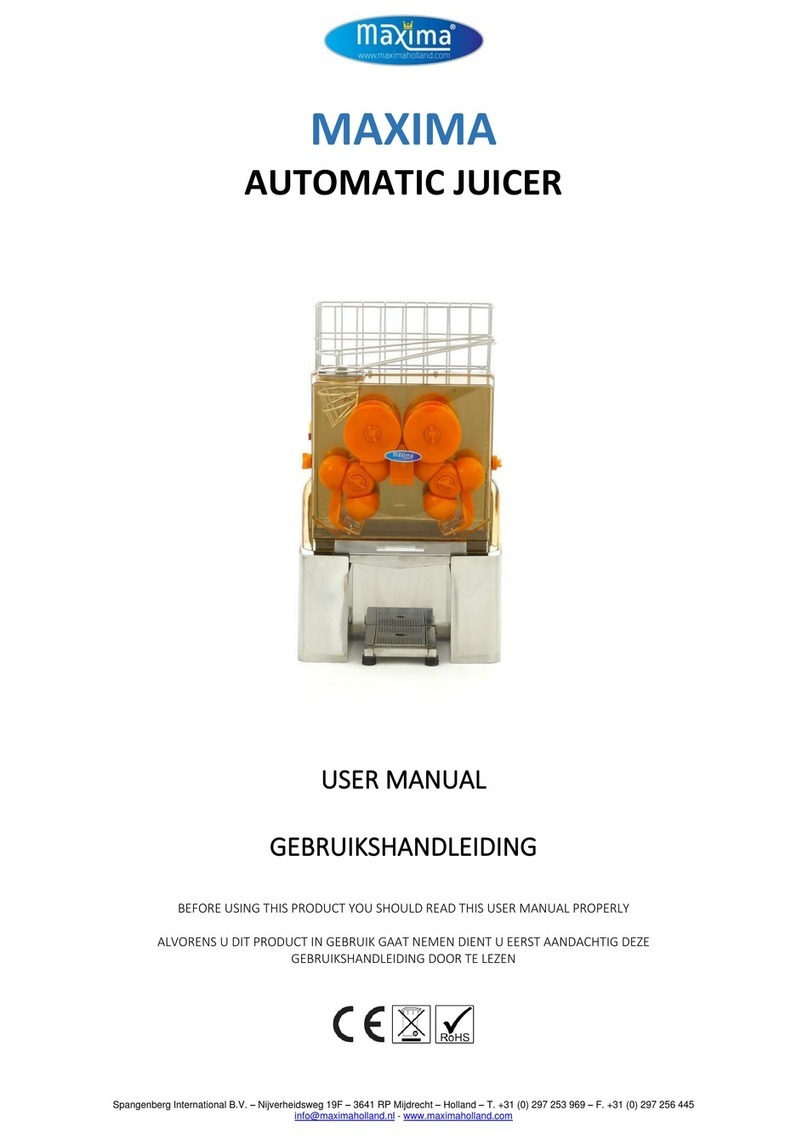 Maxima MAJ25E User manual