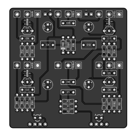 PedalPCB Viceroy Overdrive Wiring diagram