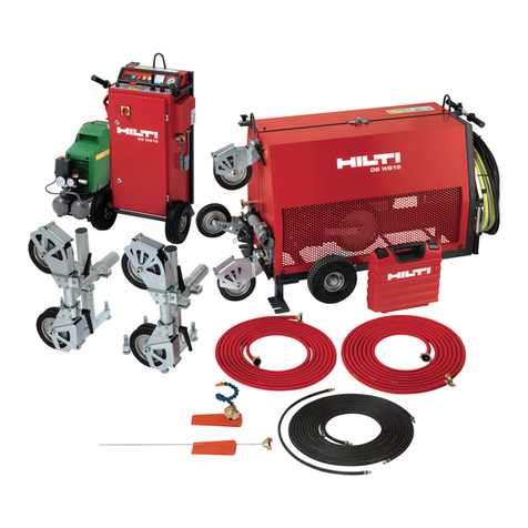 Hilti DS WS15 operating instructions
