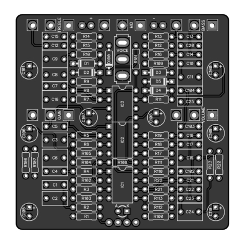 PedalPCB Pathogen Distortion Wiring diagram