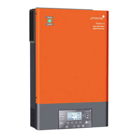 Phocos Any-Grid PSW-H-5kW-230/48V Recommended Battery Settings Guide