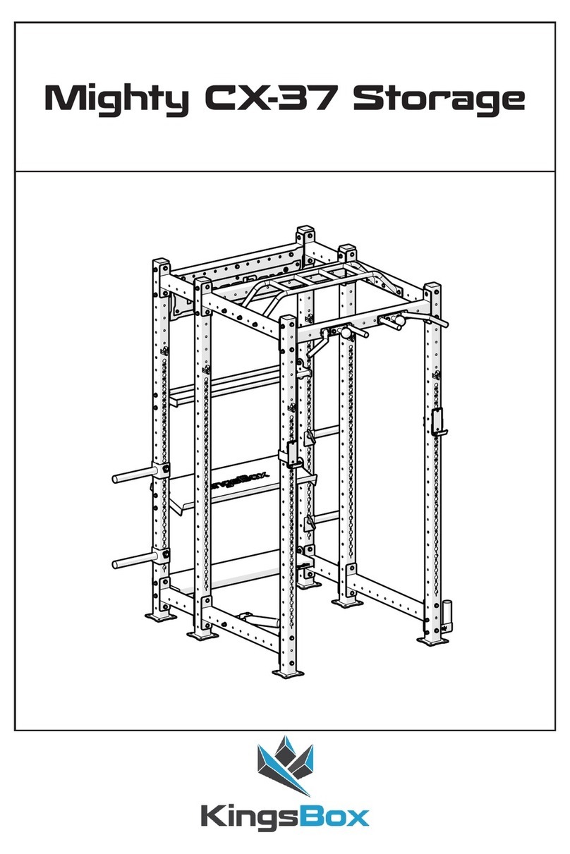 KingsBox Mighty Combo Rack CX-37 User manual
