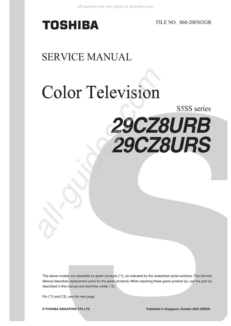 Toshiba S5SS Series User manual