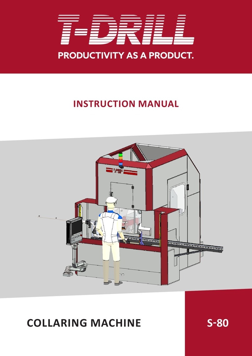 T-Drill S-80 instruction manual