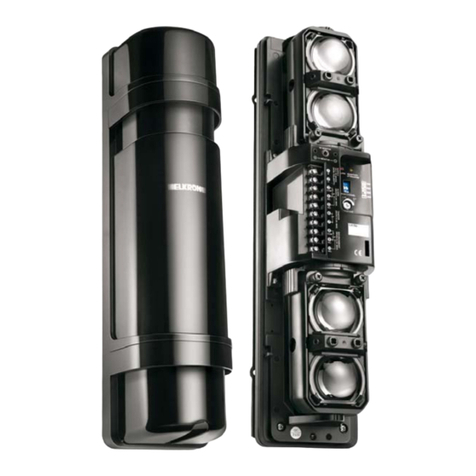 Elkron EL50RT 4PH 250m User manual
