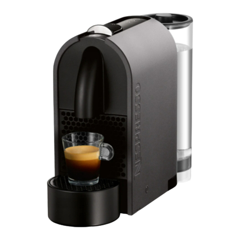 Nespresso my machine C50 Service manual