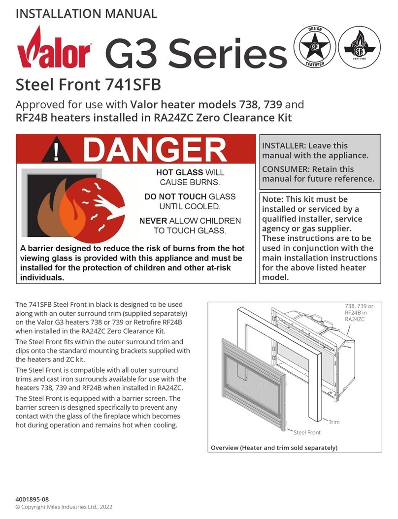 Valor G3 Series installation manual