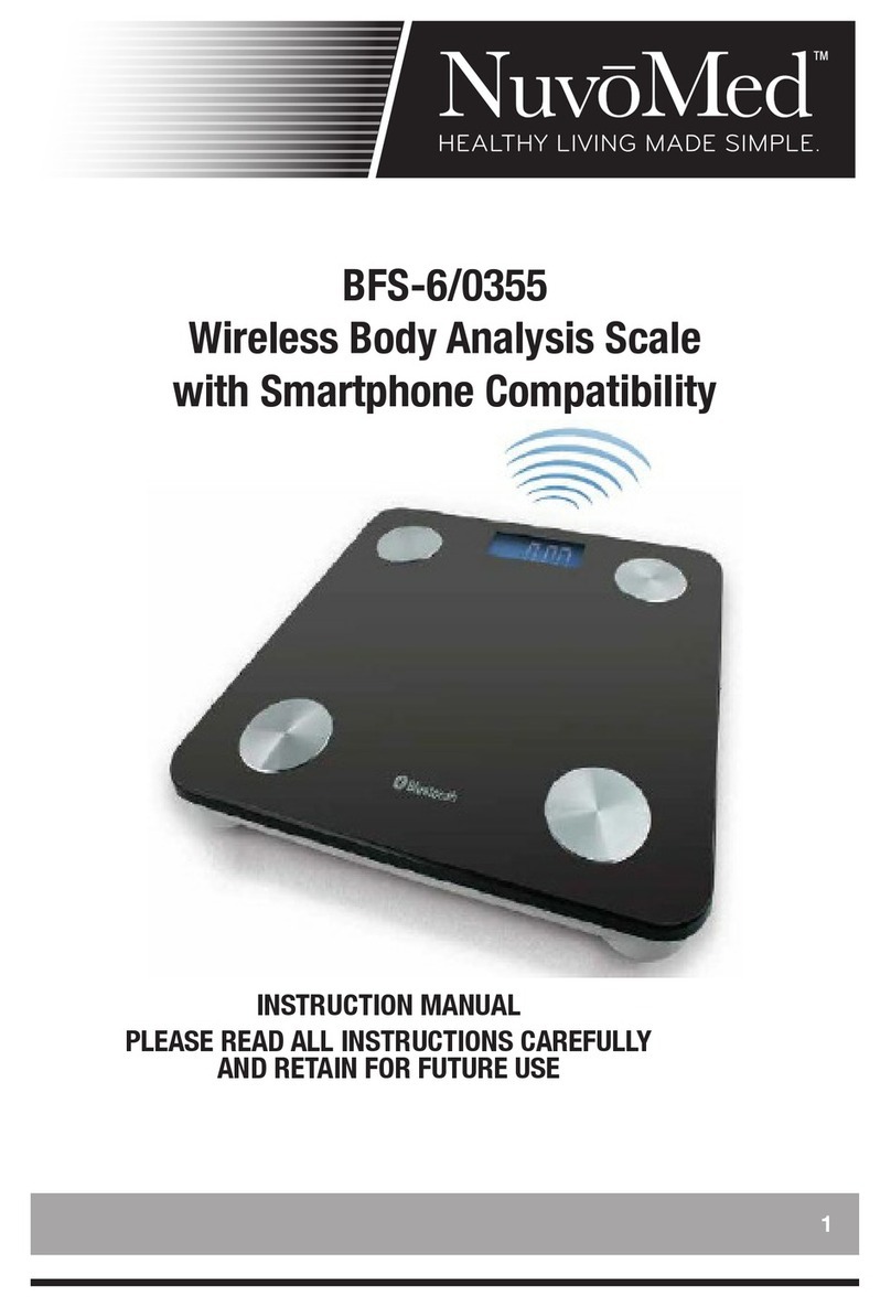 NuvoMed BFS-6/0355 instruction manual