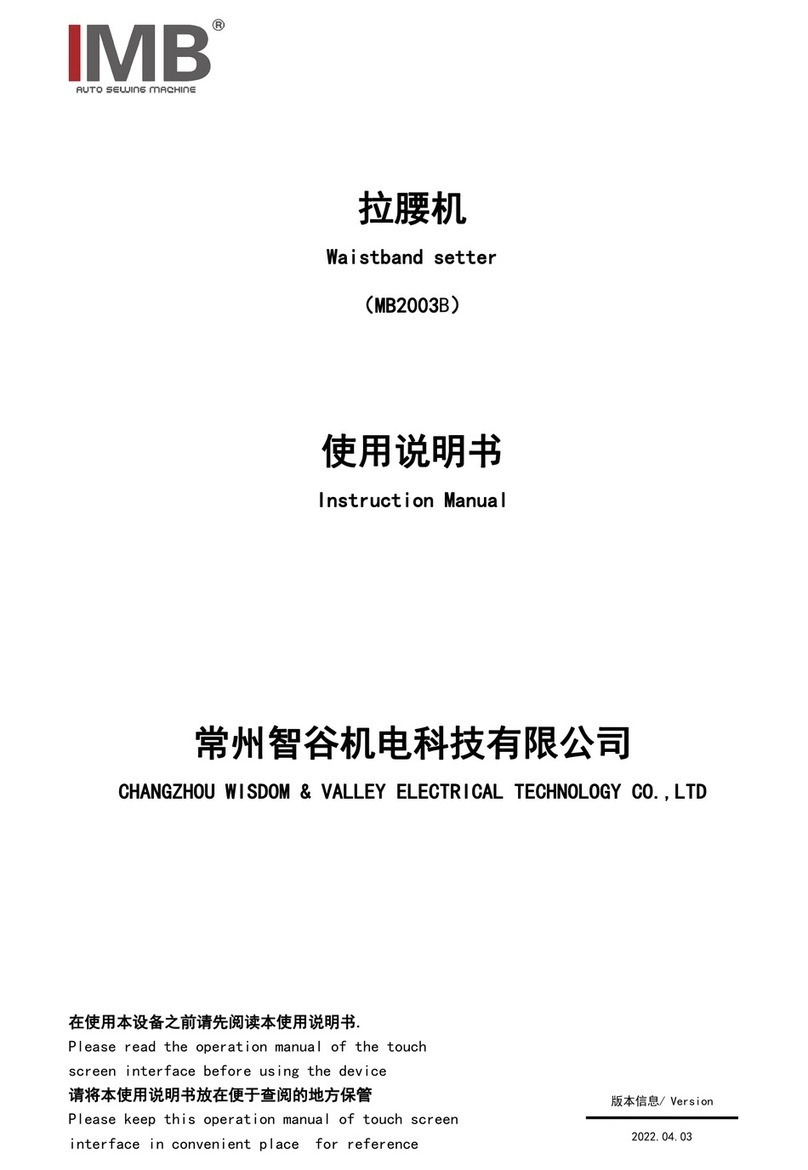 IMB MB2003B instruction manual