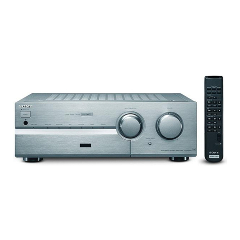 Sony TA-FB940R User manual