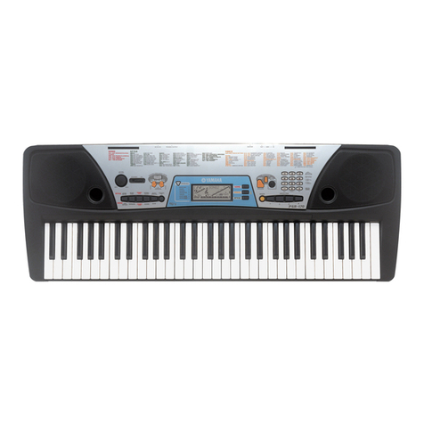 Yamaha PSR-170 User manual Yamaha PSR-170 User manual