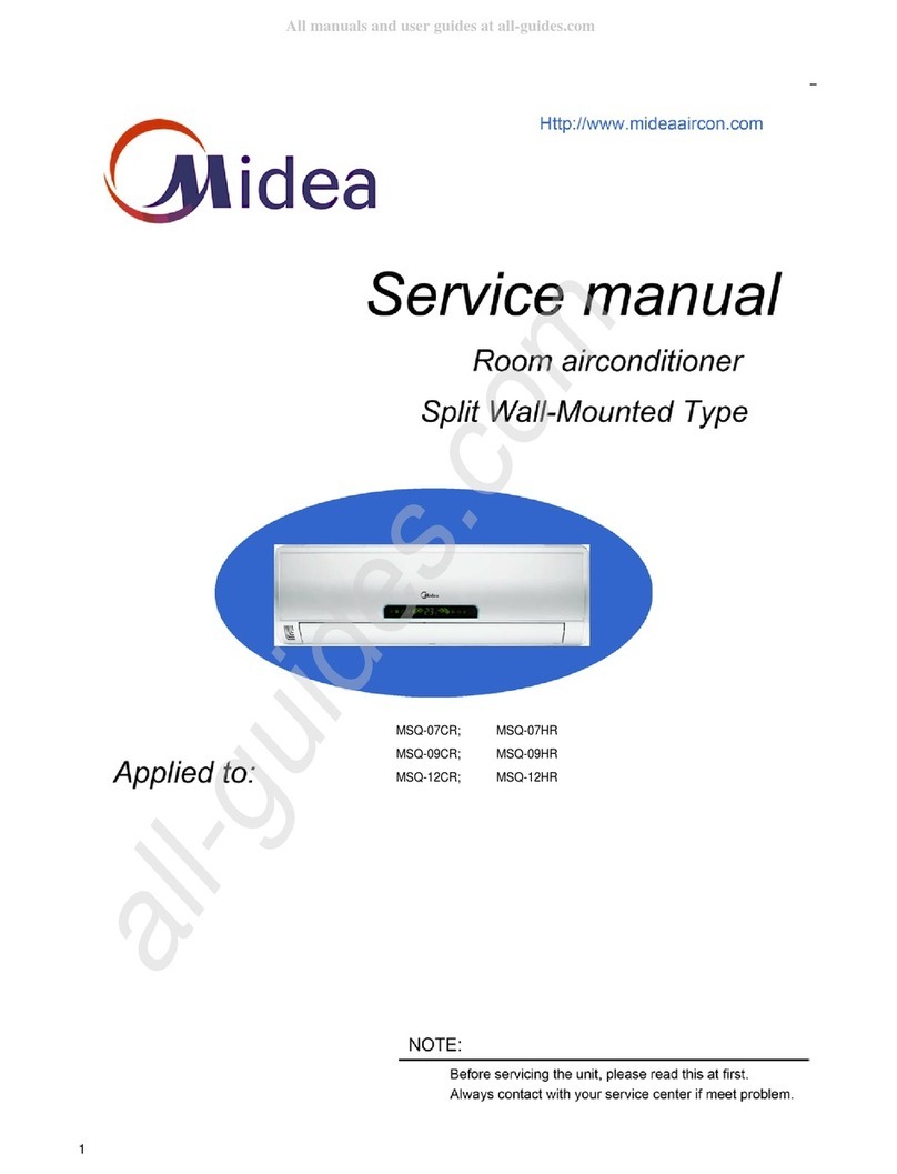 Midea MSQ-07CR User manual