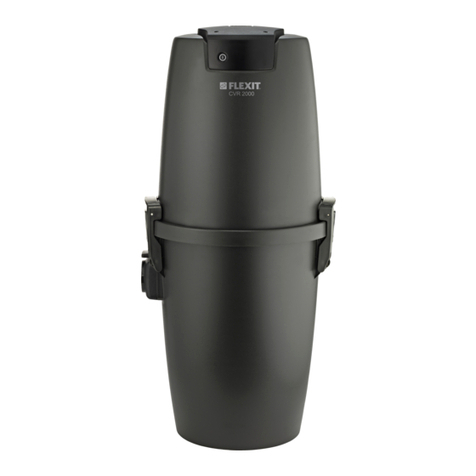 Flexit CV 100 Assembly instructions and user guide