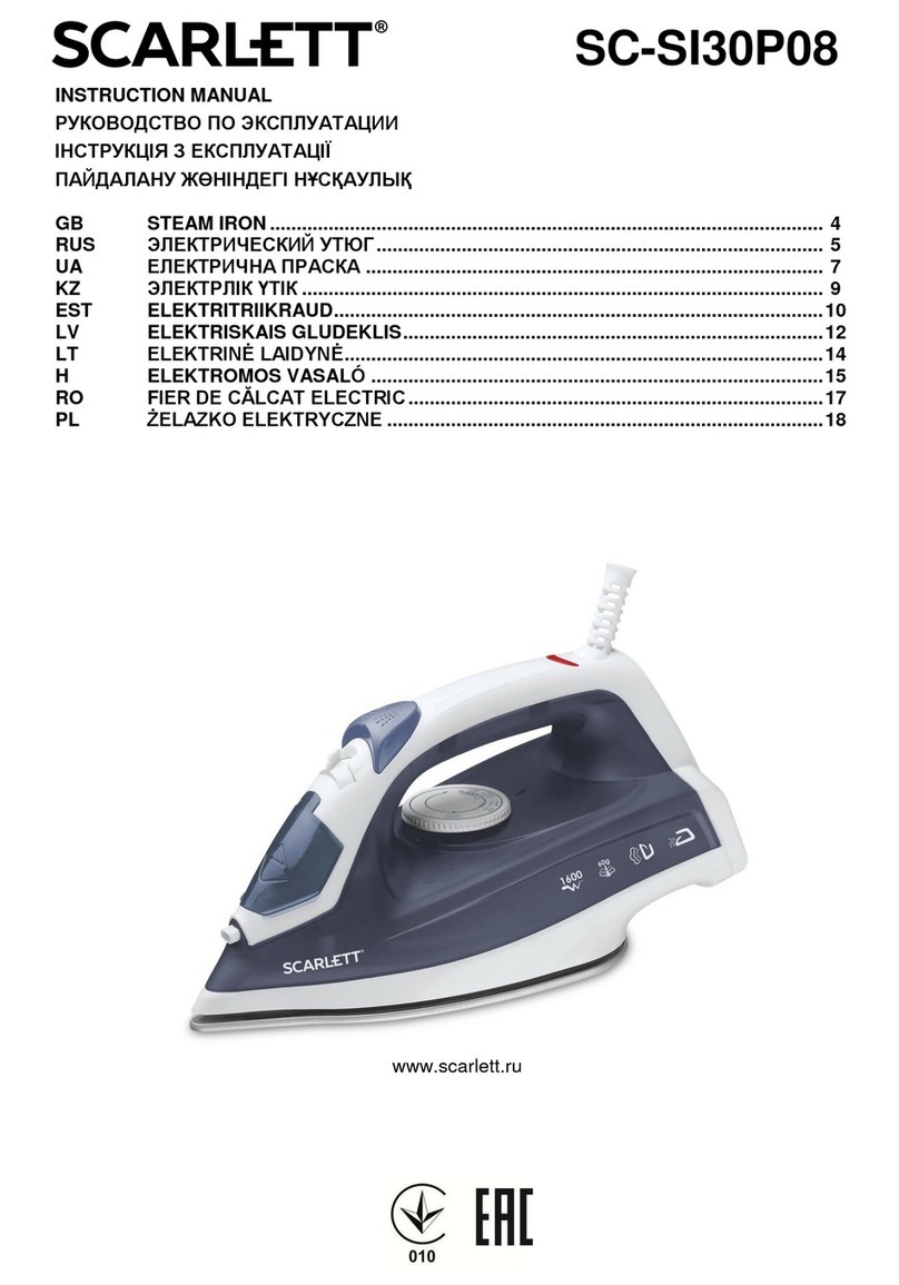 Scarlett SC-SI30P08 instruction manual