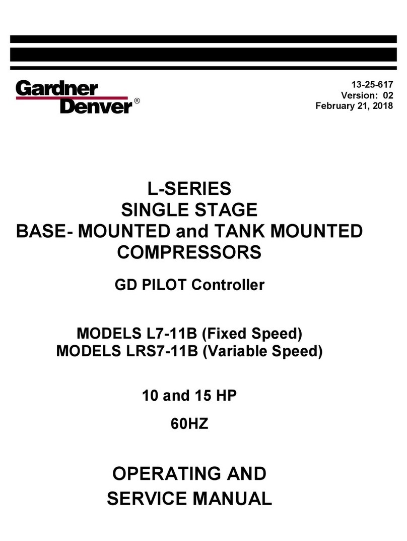 Gardner Denver L Series Operating and service manual