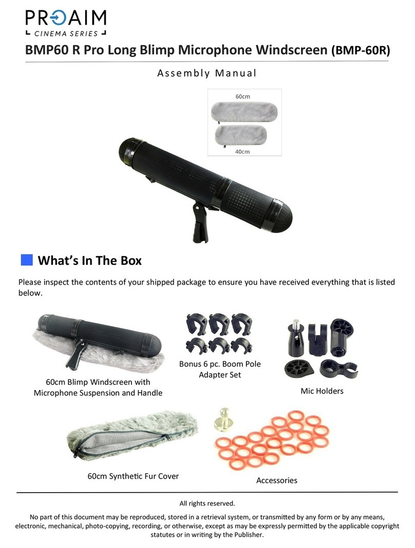 PROAIM BMP60 R Pro Assembly manual