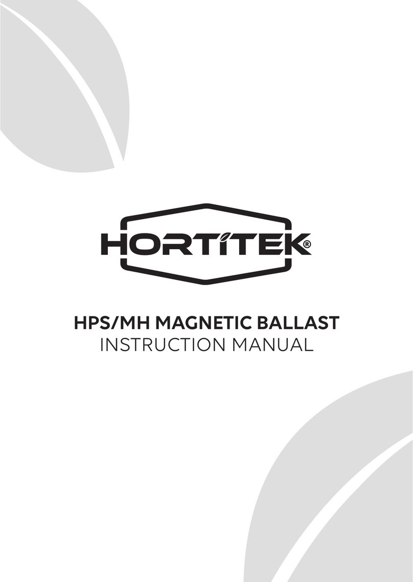Hortitek 400W instruction manual