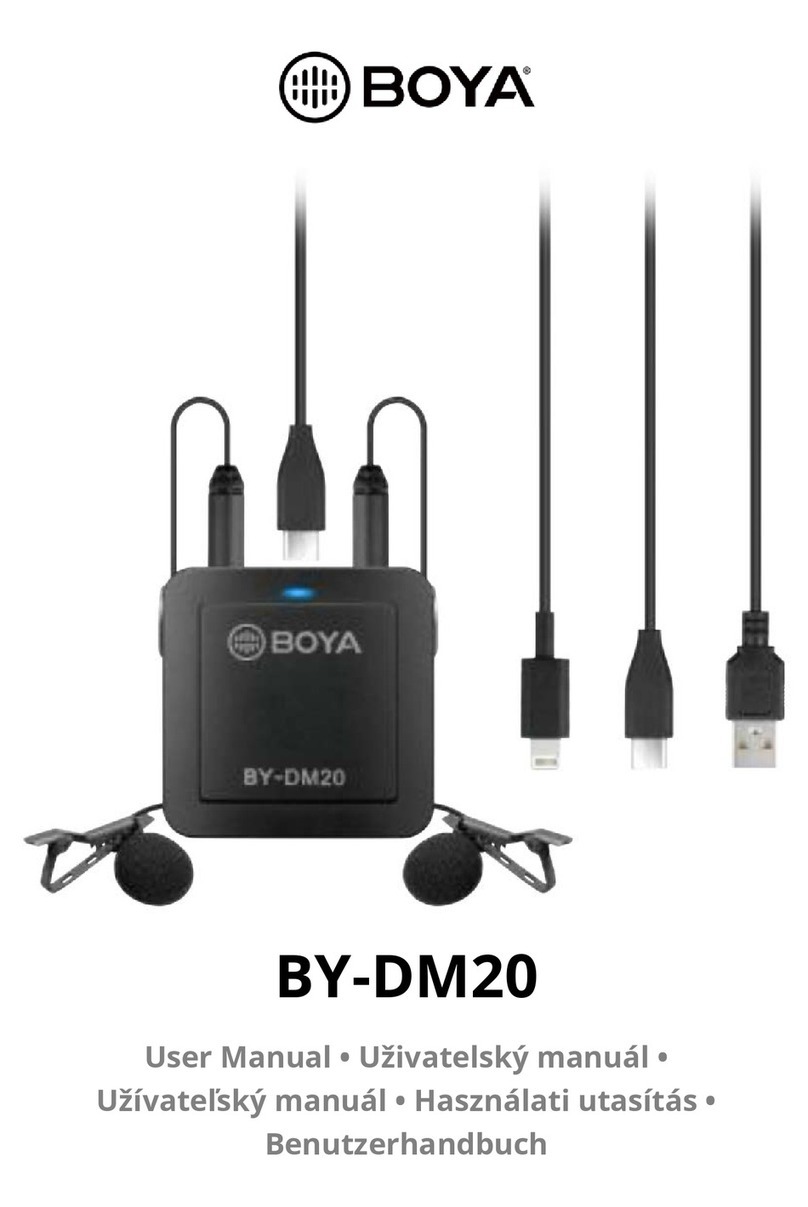 Boya BY-DM20 user manual