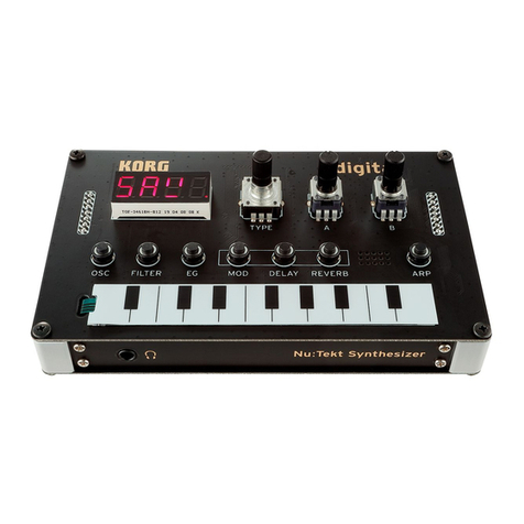 Korg Nu:Tekt NTS-1 digital kit User manual