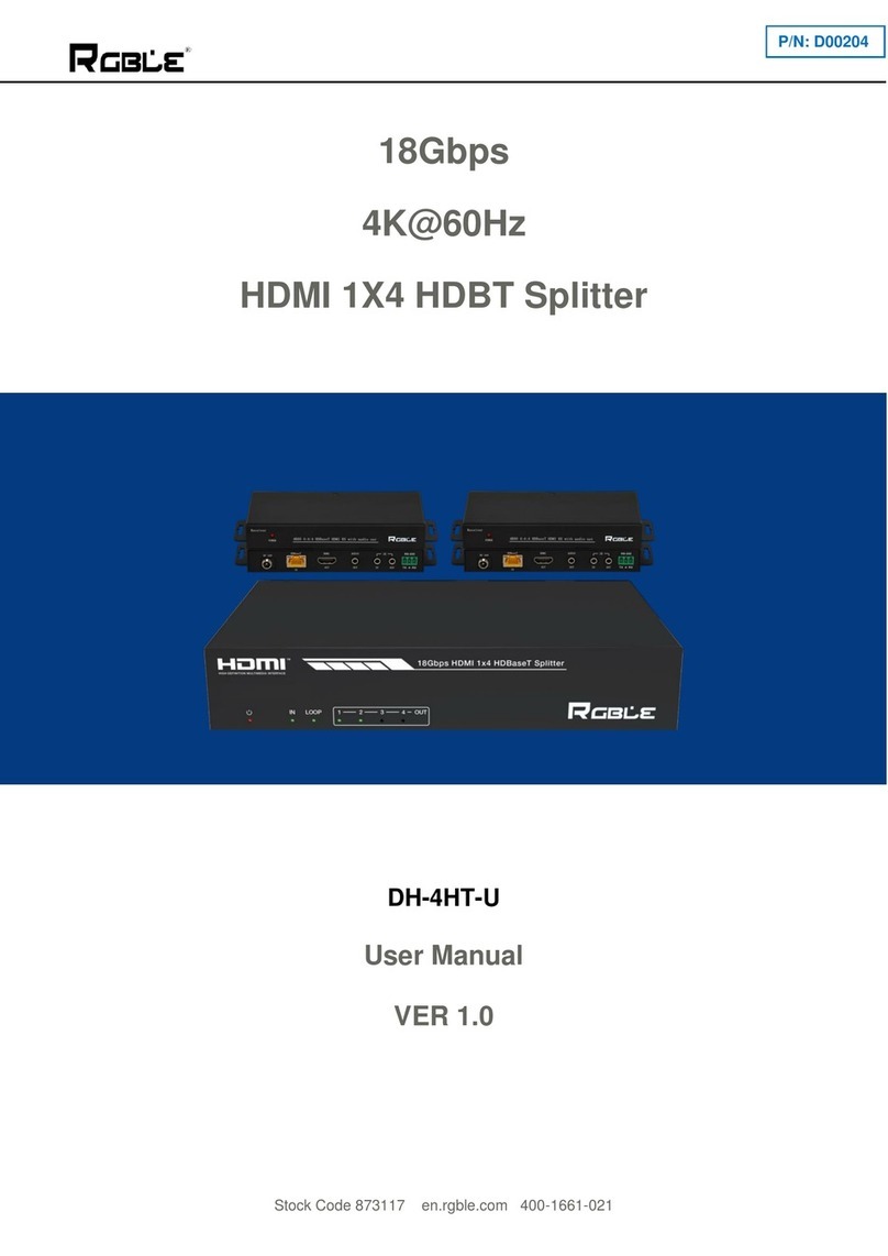 RGBLE DH-4HT-U user manual
