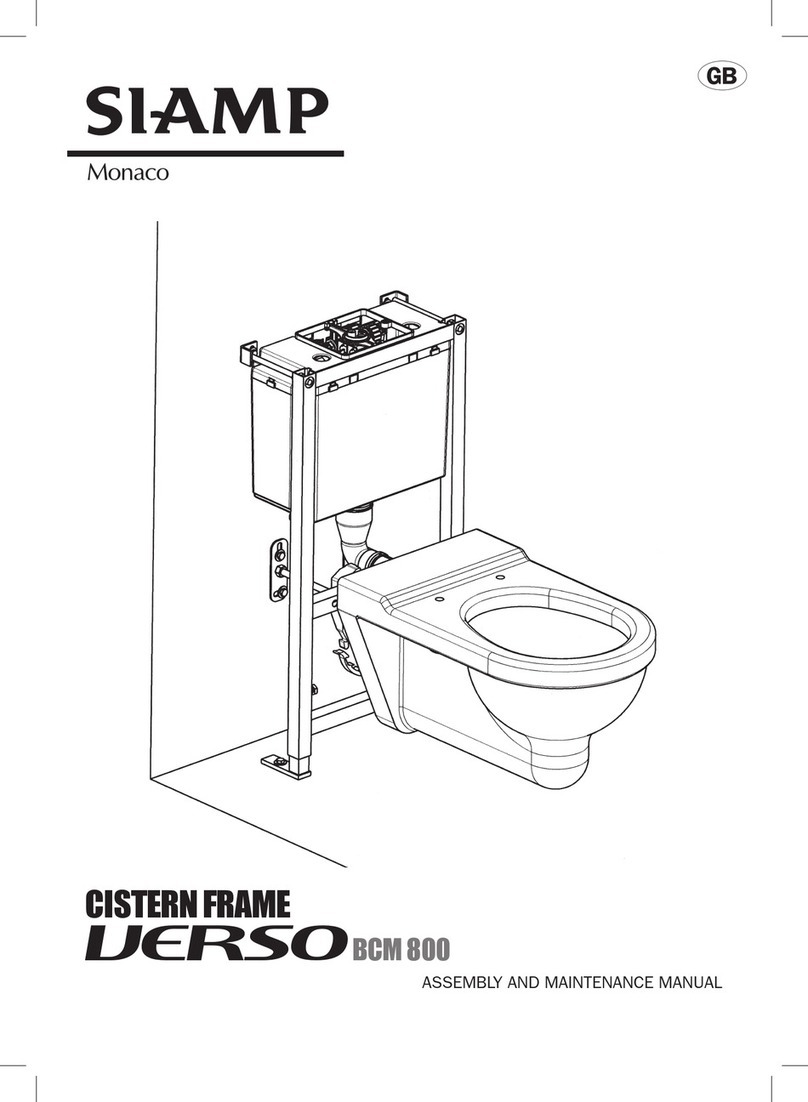 Siamp VERSO BCM 800 Quick guide