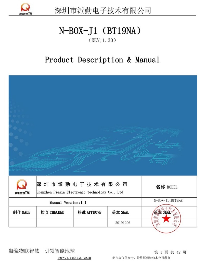Piesia N-BOX-J1 manual Piesia N-BOX-J1 manual