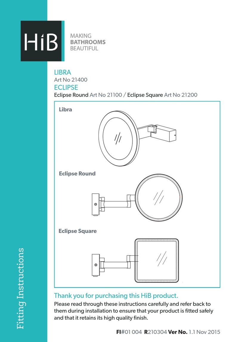 HiB LIBRA 21400 Fitting instructions