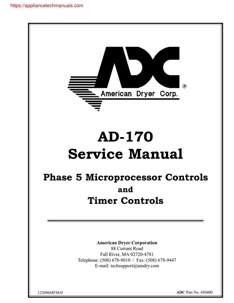 ADC Phase 5 Microprocessor AD-170 Service manual