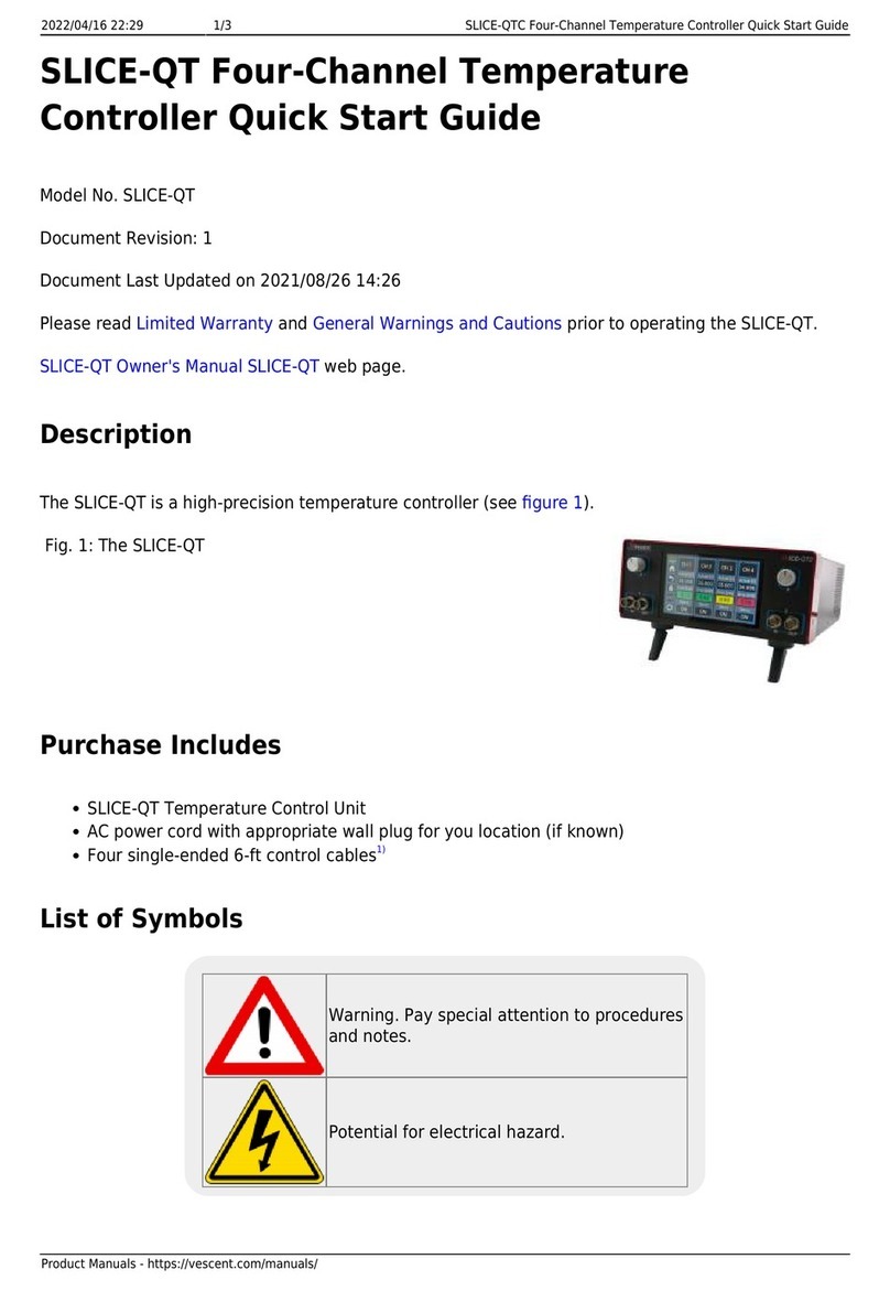 Vescent SLICE-QT User manual