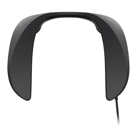 Panasonic Sound Slayer SC-GN01 User manual