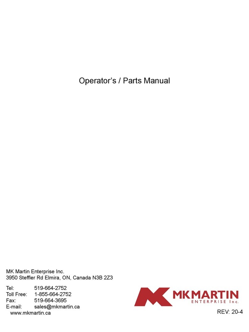 MK Martin land plane Operator's manual