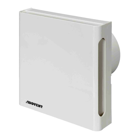 Addvent AVX100EZS Installation and wiring instructions